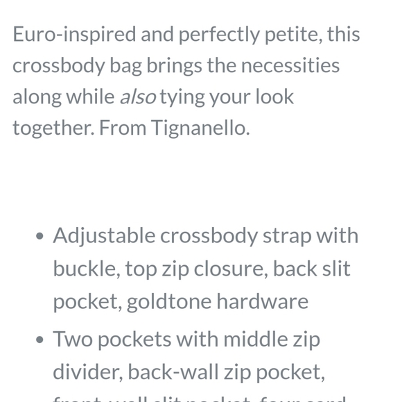 Tignanello Crossbody bag - Picture 7 of 8